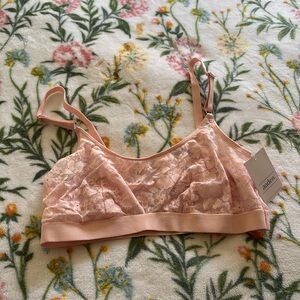 Soft baby Pink Lacey bra